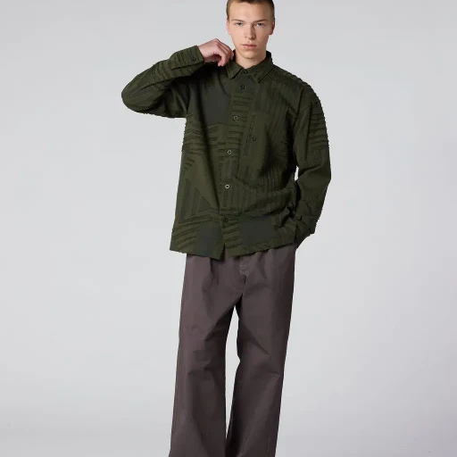 Geometry Jacquard Shirt