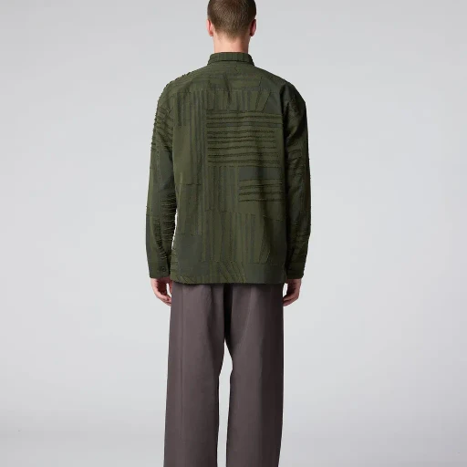 Geometry Jacquard Shirt
