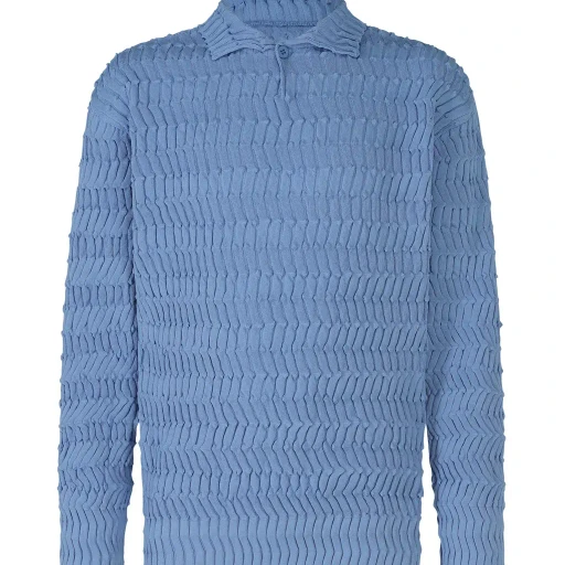 Zig Zag Rib Knit