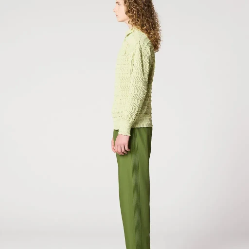 Zig Zag Rib Knit