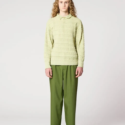 Zig Zag Rib Knit