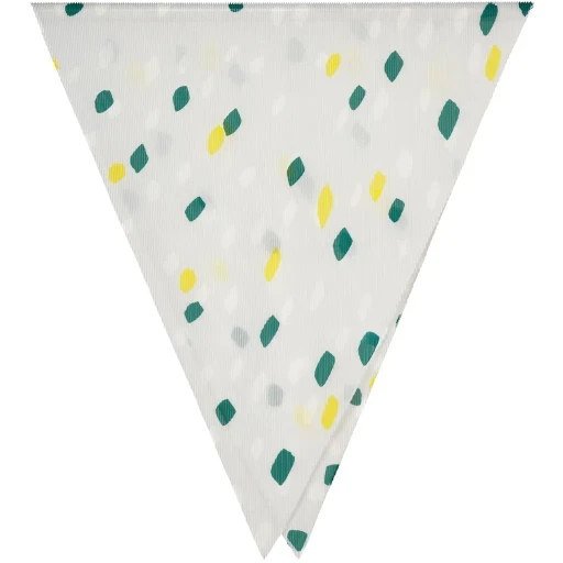 Time Dots Pleats Stole