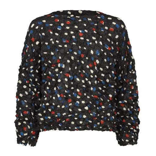Time Dots Velour Meringue