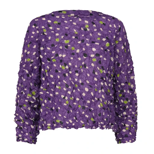 Time Dots Velour Meringue