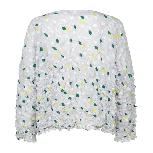 Time Dots Velour Meringue