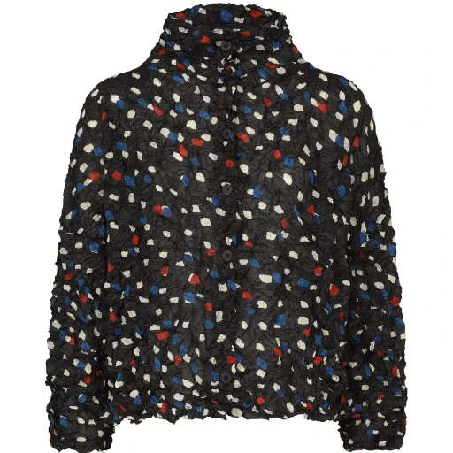 Time Dots Velour Meringue