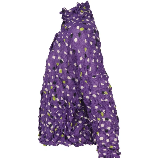 Time Dots Velour Meringue