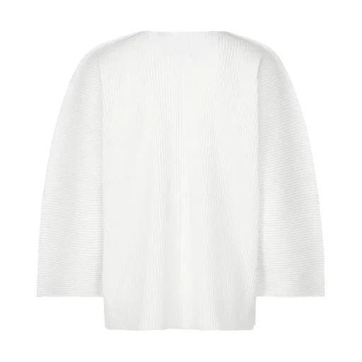 Time Dots Fine Knit Pleats T