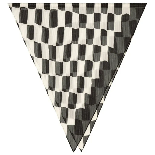 Diamond Pleats Stole