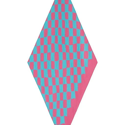 Diamond Pleats Stole