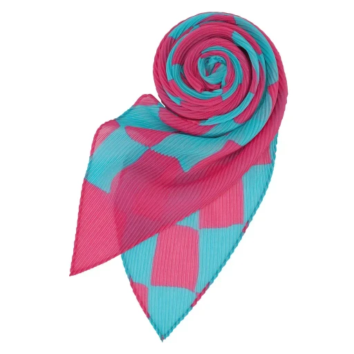 Diamond Pleats Stole