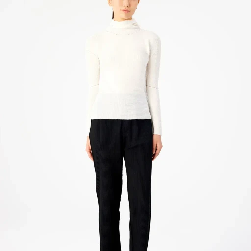 Knit Stretch Pleats