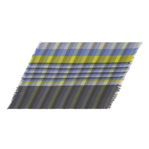 Check Pleats Stole