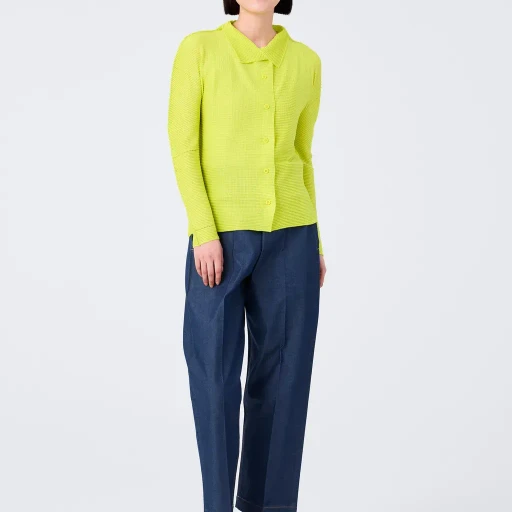 Knit Stretch Pleats 1