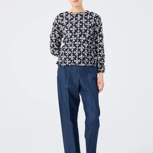 Suit Meringue Top