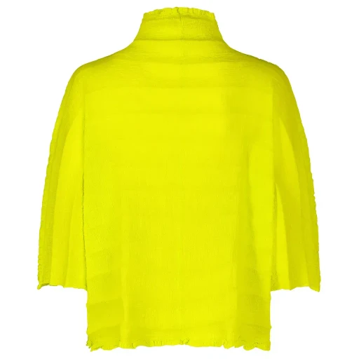 Ripple See-Through Crepe
