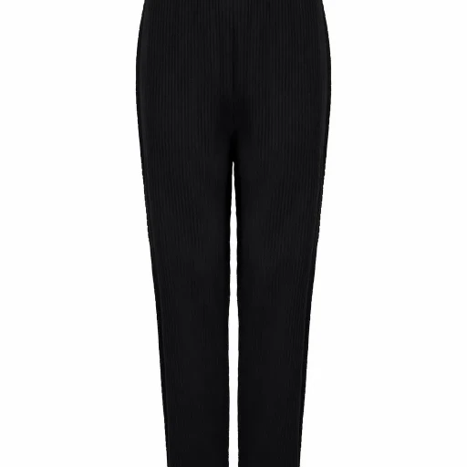 Fine Knit Pleats Black