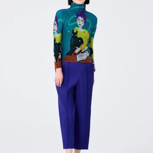 Fine Knit Pleats Color 1