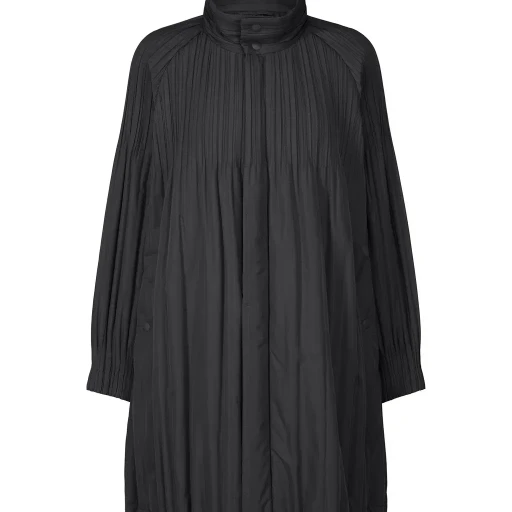 Padded Pleats Coat