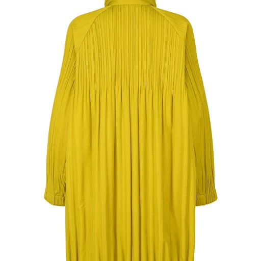 Padded Pleats Coat