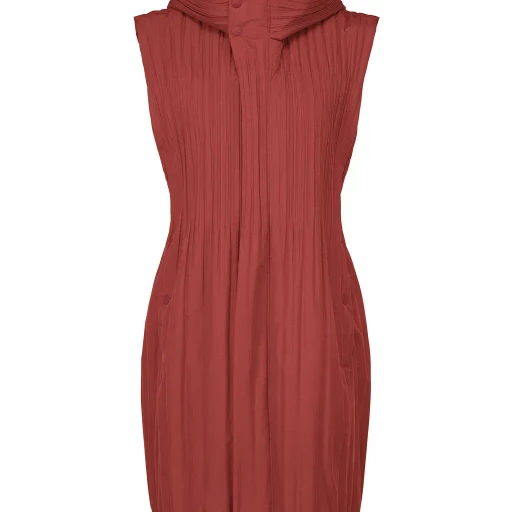 Padded Pleats Coat