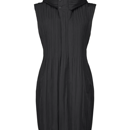 Padded Pleats Coat