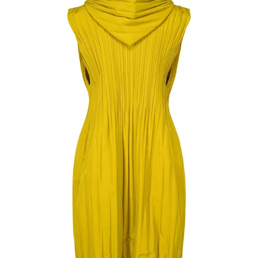 Padded Pleats Coat