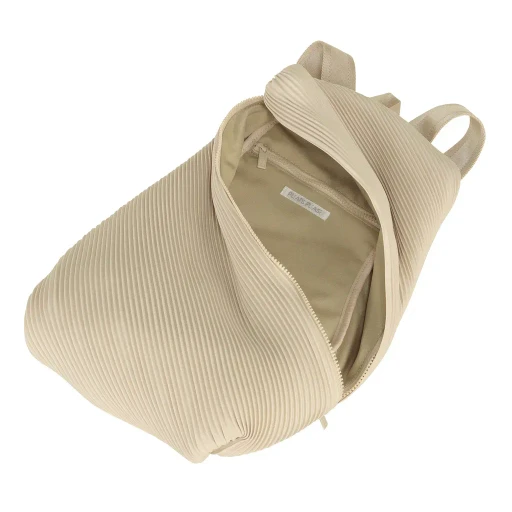 Bias Pleats Backpack