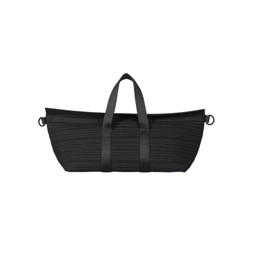 Pleats Boston Bag