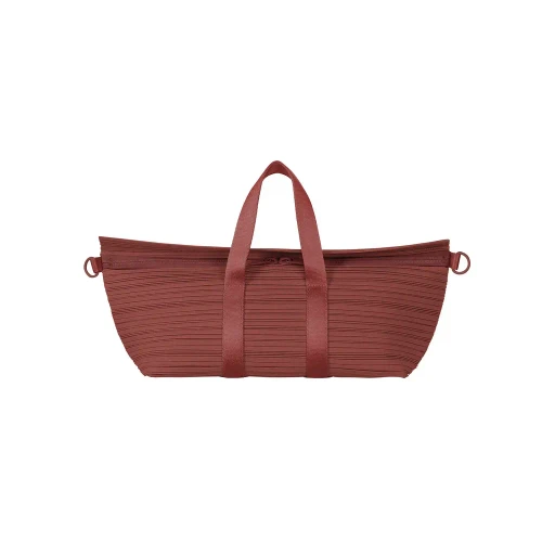 Pleats Boston Bag