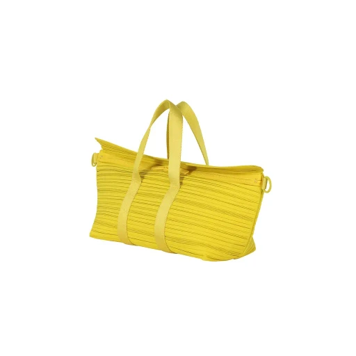 Pleats Boston Bag