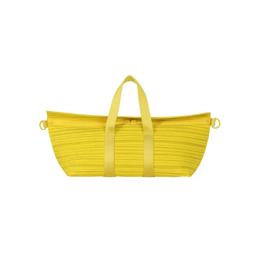 Pleats Boston Bag
