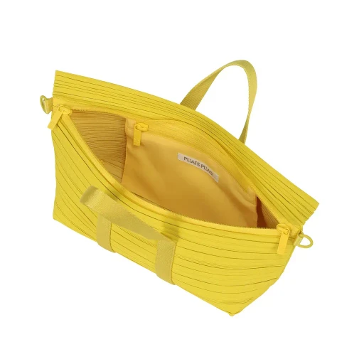 Pleats Boston Bag