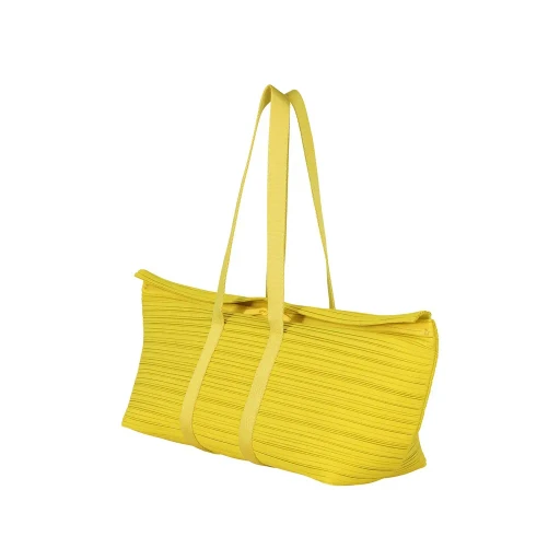 Pleats Boston Bag
