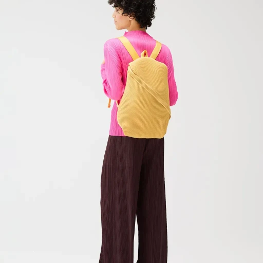 Bias Pleats Backpack