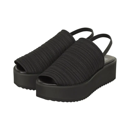 Pleats Knit Sandals