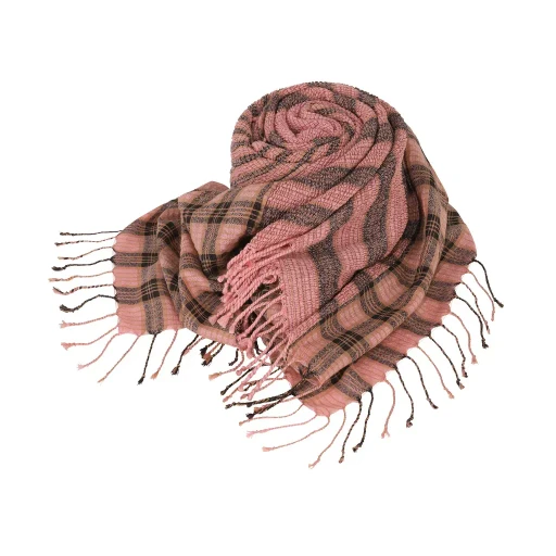 Crepe Tartan Stole