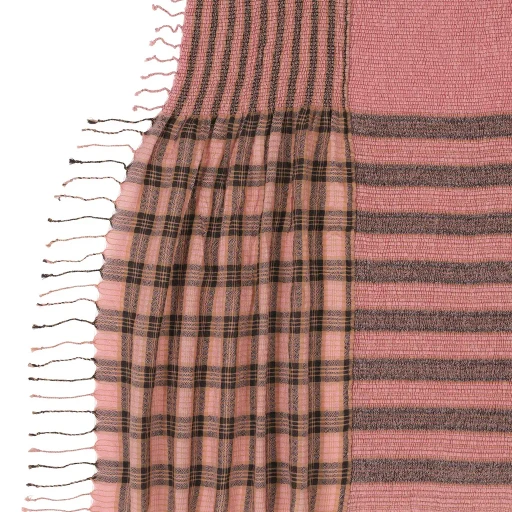 Crepe Tartan Stole