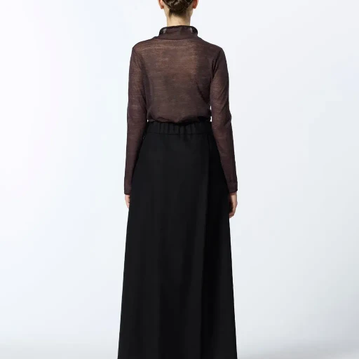 Curling Sheer Knit