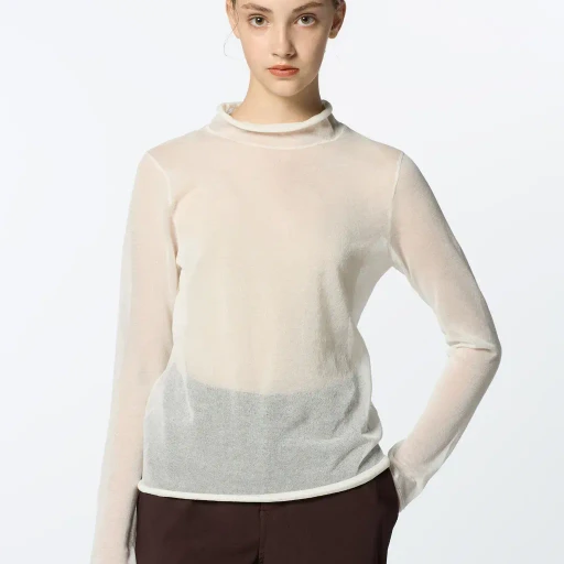 Curling Sheer Knit