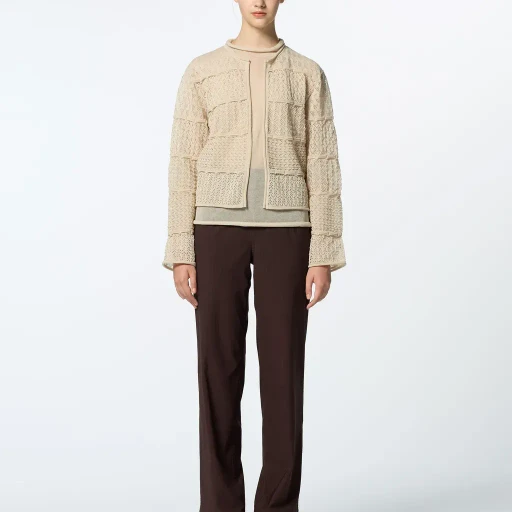 Curling Sheer Knit