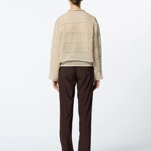 Curling Sheer Knit