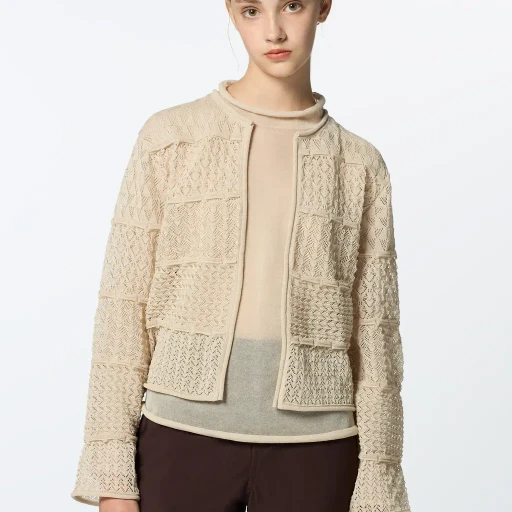Curling Sheer Knit