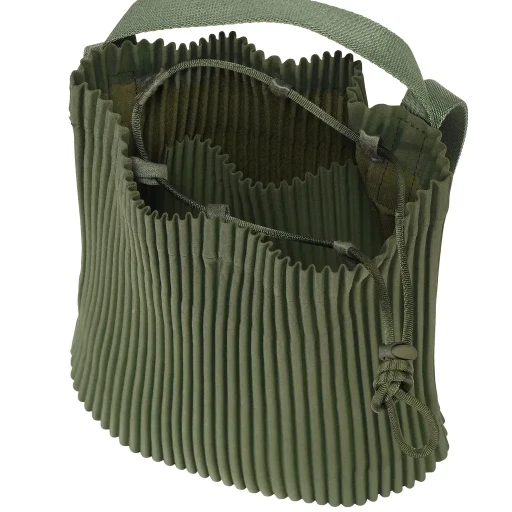 Drawstring Pleats Bag