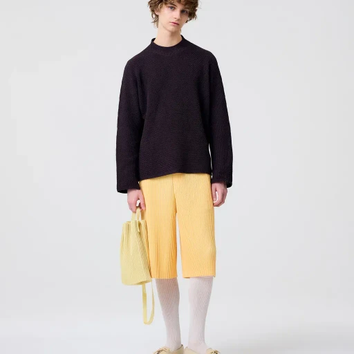 Drawstring Pleats Bag