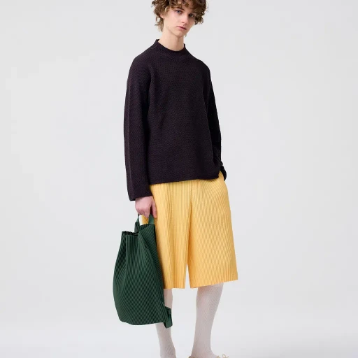 Drawstring Pleats Bag