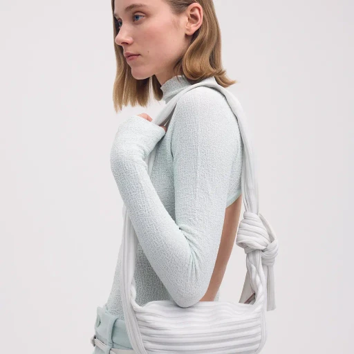 Linear Knit Bag-58