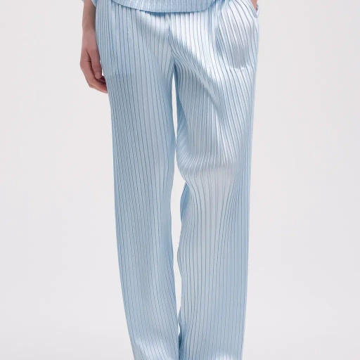 Glossed Metal Pleats