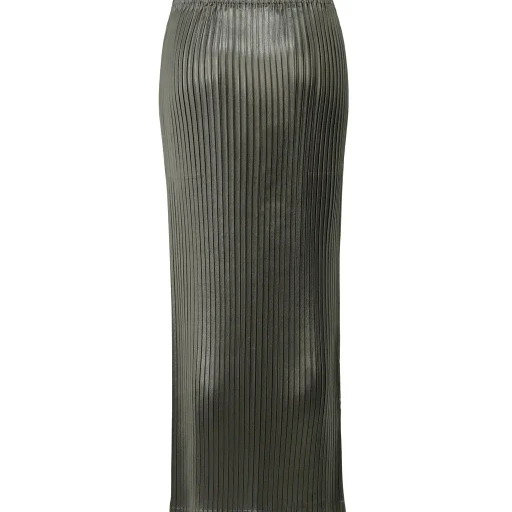 Glossed Metal Pleats