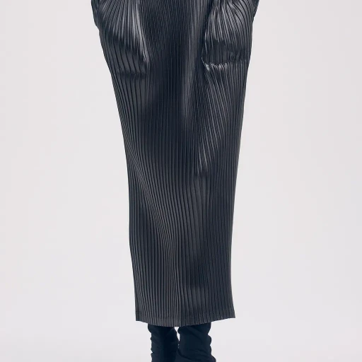 Glossed Metal Pleats